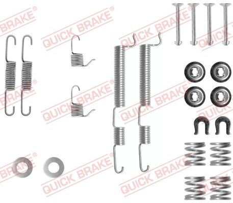 QUICK BRAKE Piederumu komplekts, Bremžu loki 105-0765